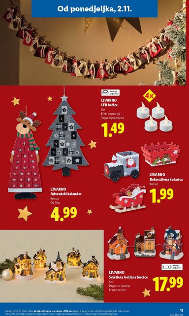 Katalog Lidl - Lidl - Otkrij čaroliju blagdana vrijedi od 02.11. do 31.12. - stranica 11