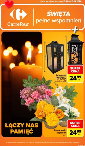 Gazetka Carrefour - Carrefour - Święta pełne wspomnień od 05.10. do 17.10. - strona 1