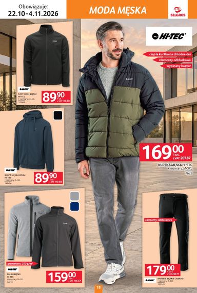 Gazetka Selgros - Selgros cash&carry - Katalog Tekstylia od 22.10. do 04.11. - strona 18