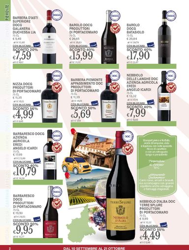 Volantino Il Gigante - Il Gigante - Festa del vino valido dal 10/09 al 21/10 - pagina 2