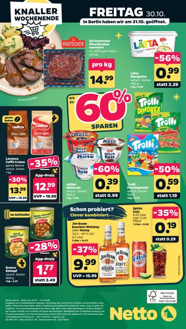 Prospekt Netto - Netto gültig ab 26.10. bis 31.10. - seite 38