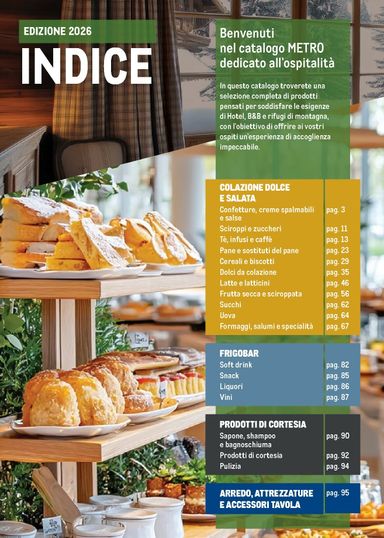 Volantino METRO - Metro - Catalogo Hotel valido dal 01/01 al 31/12 - pagina 2