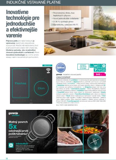 Leták Möbelix - Möbelix - GORENJE od 01.01. do 31.12. - strana 12