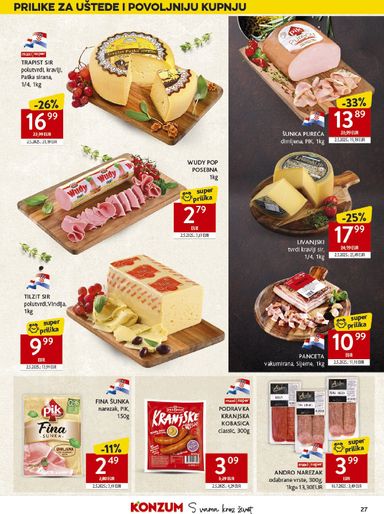 Katalog Konzum - Konzum vrijedi od 21.10. do 27.10. - stranica 27