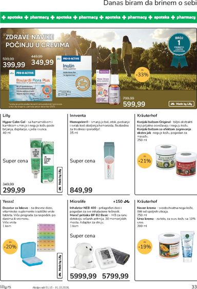Katalog Lilly - Lilly od 01.10 do 31.10 - strana 33