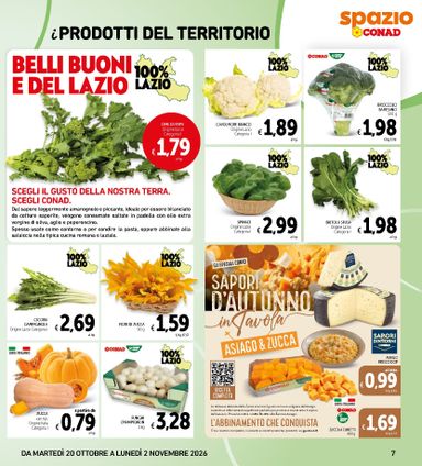 Volantino Spazio Conad - Spazio Conad - Super Formati Super Prezzi valido dal 20/10 al 02/11 - pagina 7