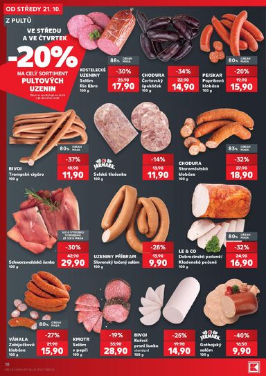 Leták Kaufland - Kaufland - Brno od 21.10. do 27.10. - strana 18