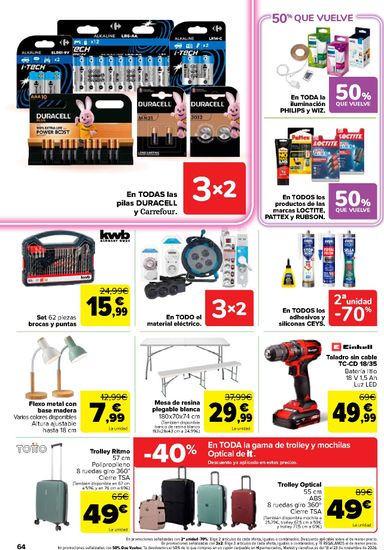 Folleto Carrefour - Carrefour del 27/10 al 12/11 - página 72
