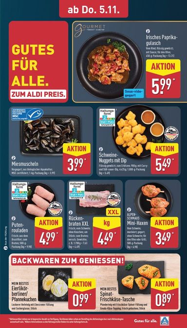 Prospekt ALDI Nord - ALDI NORD gültig ab 02.11. bis 07.11. - seite 30