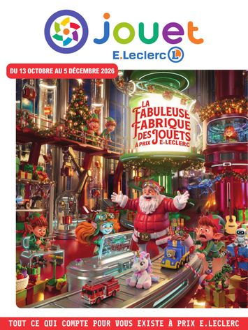 Catalogue E.Leclerc - E.Leclerc - Jouets valable dès le 13/10 au 05/12 - page 1