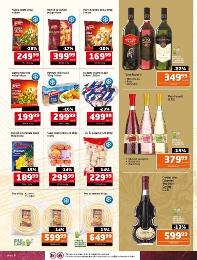 Katalog Gomex - Gomex - Kad se slavi nek' se prepričava od 26.10 do 22.11 - strana 9