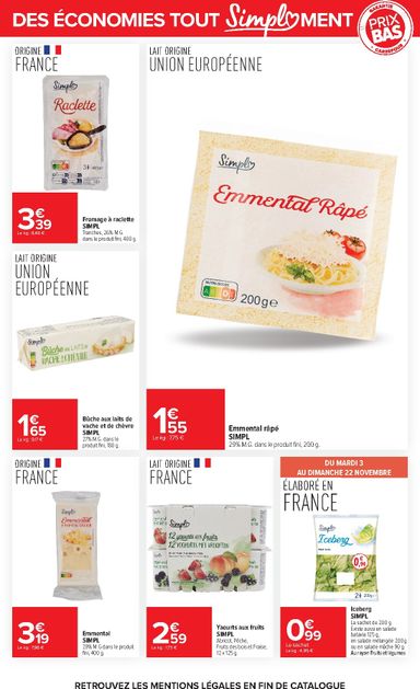 Catalogue Carrefour - Carrefour - Tout Simplement valable dès le 03/11 au 22/11 - page 5