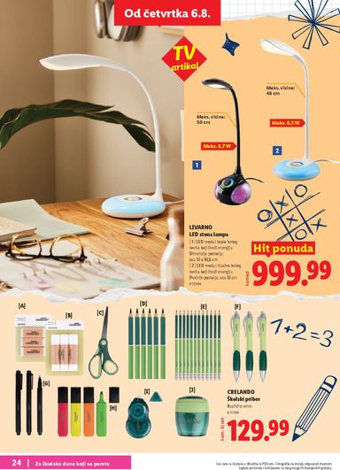 Katalog Lidl - Lidl - Back to school od 30.07 do 31.10 - strana 24