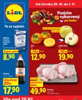 Lidl leták od čtvrtka 29.10.