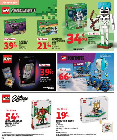 Folder Auchan - Auchan - Jouets de Noël van 16/10 tot 06/12 - side 84