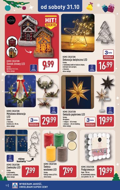 Gazetka ALDI - ALDI - Artykuły przemysłowe i tekstylia od 26.10. do 31.10. - strona 12