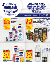 Biedronka - Festiwal nabiału obowiązuje od poniedziałku 12.10.2026