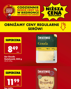 Biedronka - Sery
