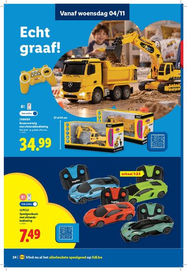 Folder Lidl - Lidl - Speelgoedboekje van 21/10 tot 24/11 - side 24