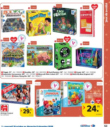 Folder Carrefour - Carrefour - Catalogue Jouets van 14/10 tot 06/12 - side 53