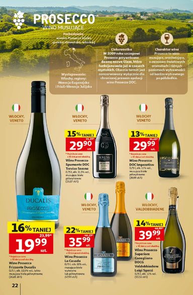 Gazetka Auchan - Hipermarket Auchan - Wino od 05.10. do 31.10. - strona 22