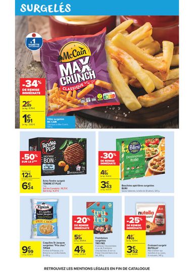 Catalogue Carrefour Market - Carrefour Market - Au Cœur du Goût valable dès le 13/10 au 25/10 - page 41