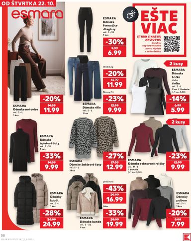 Leták Kaufland - Kaufland od 22.10. do 28.10. - strana 58