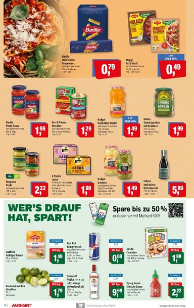 Prospekt Markant - Markant Freu Dich Drauf gültig ab 26.10. bis 30.10. - seite 10