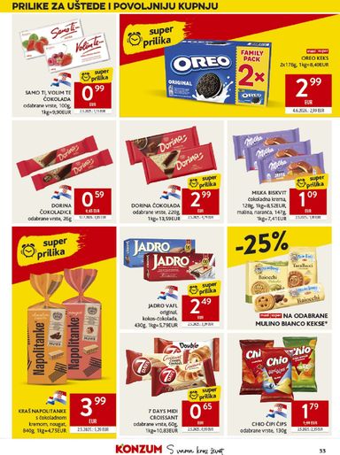 Katalog Konzum - Konzum vrijedi od 21.10. do 27.10. - stranica 33
