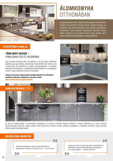 Akciós újság OBI - OBI - Designstúdió magazin érvényes 01.08.-tól 12.31.-ig - 4 oldal
