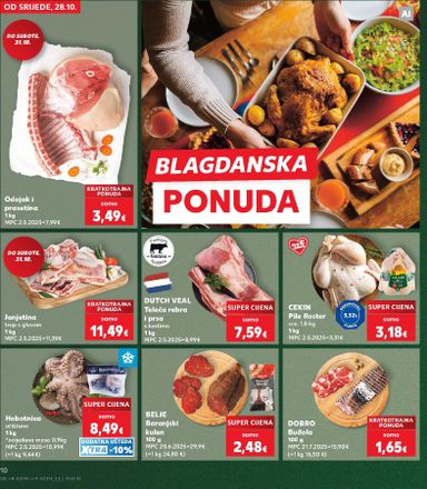 Katalog Kaufland - Kaufland vrijedi od 28.10. do 03.11. - stranica 10