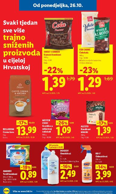 Katalog Lidl - Lidl - Svaki tjedan trajno snižene cijene vrijedi od 05.10. do 31.10. - stranica 4