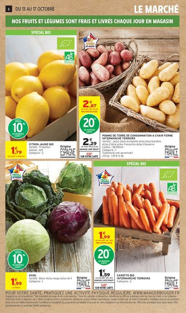 Catalogue Intermarché - Intermarché valable dès le 13/10 au 25/10 - page 6