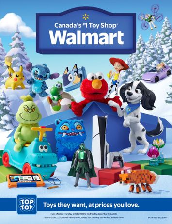 Flyer Walmart - Walmart - Toy Shop valid since 10-15 until 12-23 - page 1