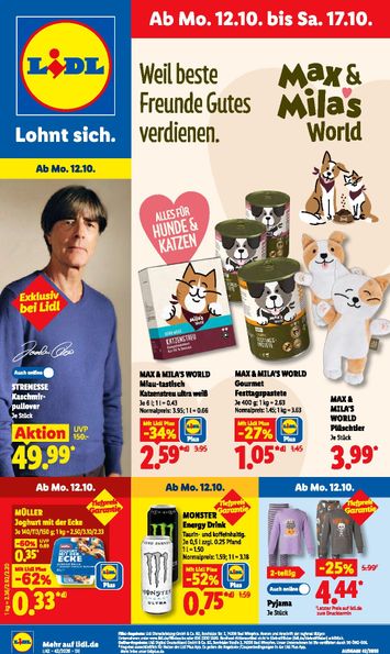 Prospekt Lidl - Lidl gültig ab 12.10. bis 17.10. - seite 1