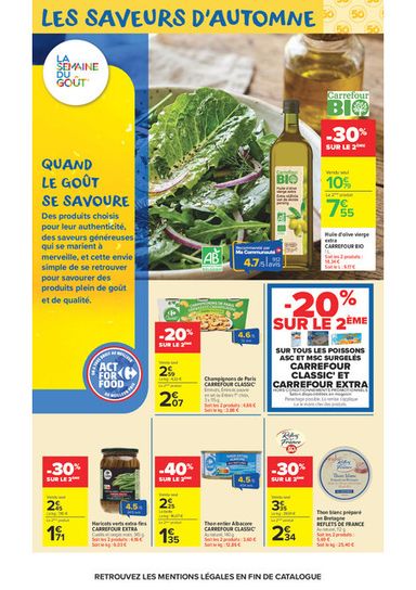 Catalogue Carrefour Market - Carrefour Market - Au Cœur du Goût valable dès le 13/10 au 25/10 - page 12