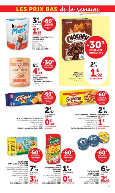 Catalogue Super U - Super U valable dès le 27/10 au 08/11 - page 3