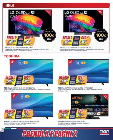 Volantino Trony - Trony - Prendi 3 paghi 2! valido dal 29/10 al 23/11 - pagina 22