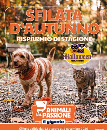 Volantino Il Gigante - Il Gigante - Sfilata di Autunno valido dal 12/10 al 04/11 - pagina 1