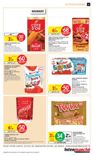 Catalogue Intermarché - Intermarché valable dès le 13/10 au 25/10 - page 33