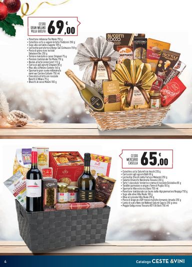 Volantino Spazio Conad - Spazio Conad - Ceste & vini valido dal 05/11 al 24/12 - pagina 4