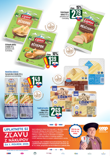 Leták COOP Jednota - COOP Jednota - Tempo od 08.10. do 14.10. - strana 21