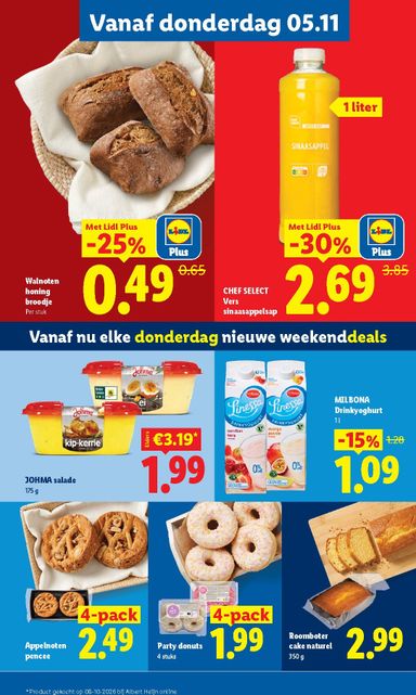 Folder Lidl - Lidl - Weekend van 05-11 tot 08-11 - side 3