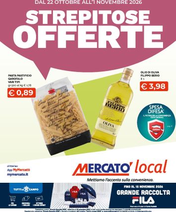 Volantino Mercatò Local - Mercatò Local valido dal 22/10 al 01/11 - pagina 1