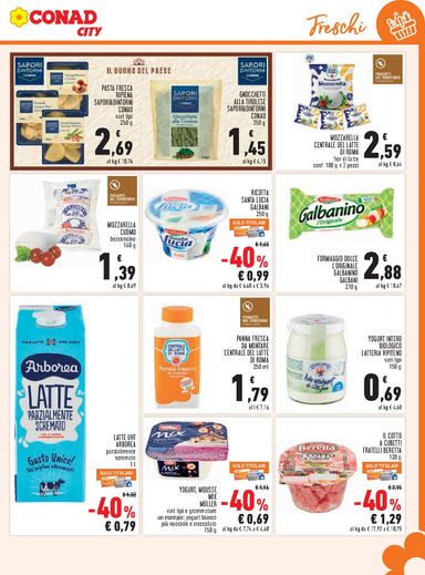 Volantino Conad City - Conad City - Roma, Viterbo valido dal 21/10 al 03/11 - pagina 7