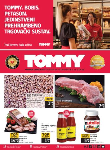 Katalog Tommy - Tommy vrijedi od 29.10. do 04.11. - stranica 1