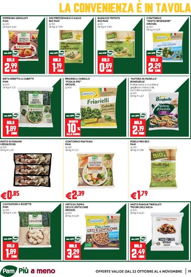 Volantino Pam - Pam - Occasioni Extra valido dal 22/10 al 04/11 - pagina 19