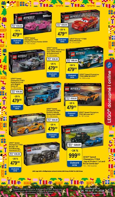 Leták Tesco - Tesco - Vánoční katalog hraček od 26.10. do 17.11. - strana 23