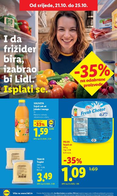 Katalog Lidl - Lidl vrijedi od 19.10. do 25.10. - stranica 62