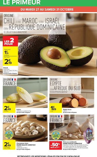 Catalogue Carrefour - Carrefour valable dès le 27/10 au 09/11 - page 28